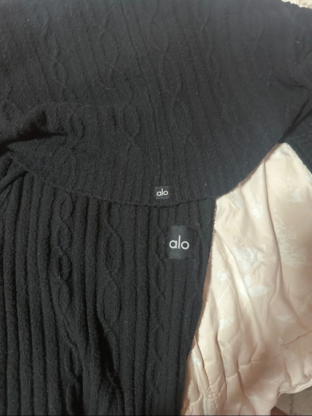 Alo cable knit set